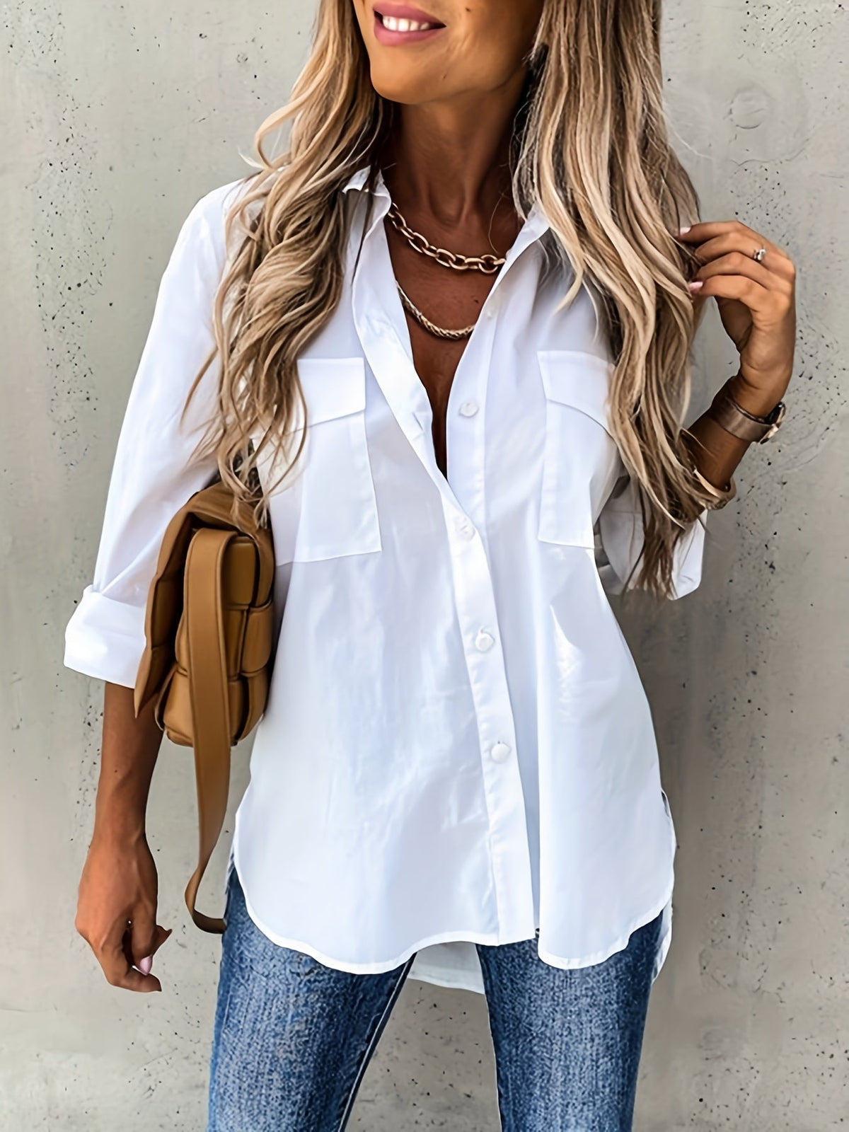 MOREAU LYON | CHEMISE CHIC À MANCHES LONGUES POUR FEMMES