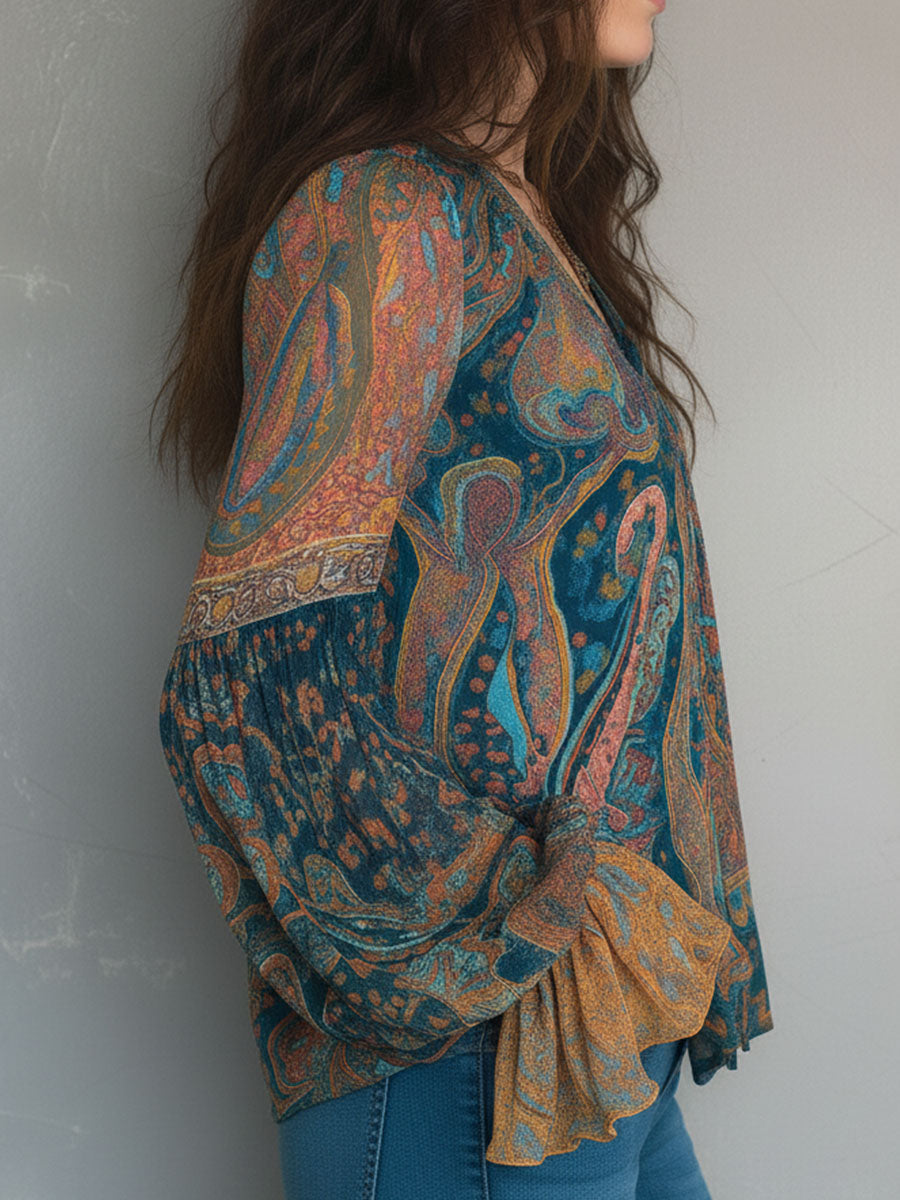 Sara - Blouse Bohémienne