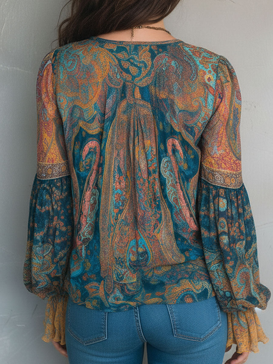 Sara - Blouse Bohémienne