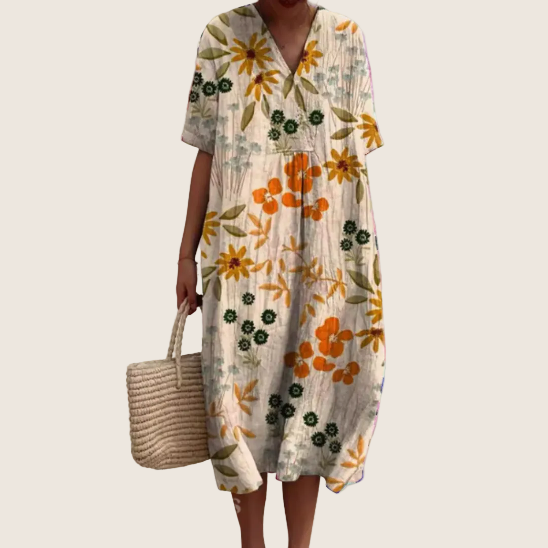 MOREAU LYON | ROBE D’ÉTÉ FLORALE POUR FEMMES