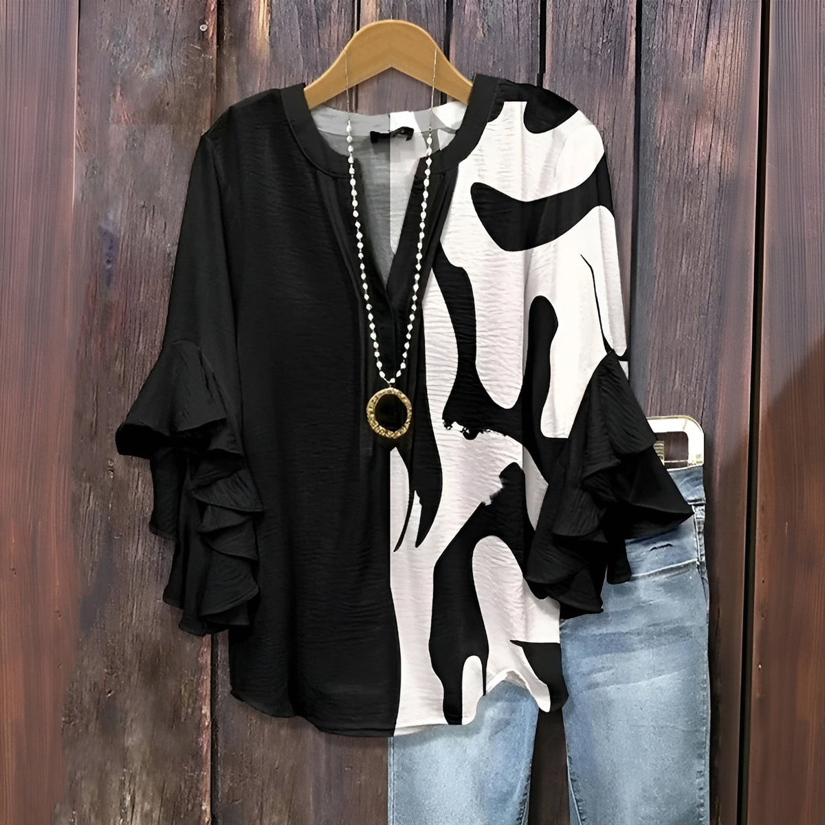 Elisabet - Blouse Estivale Décontractée