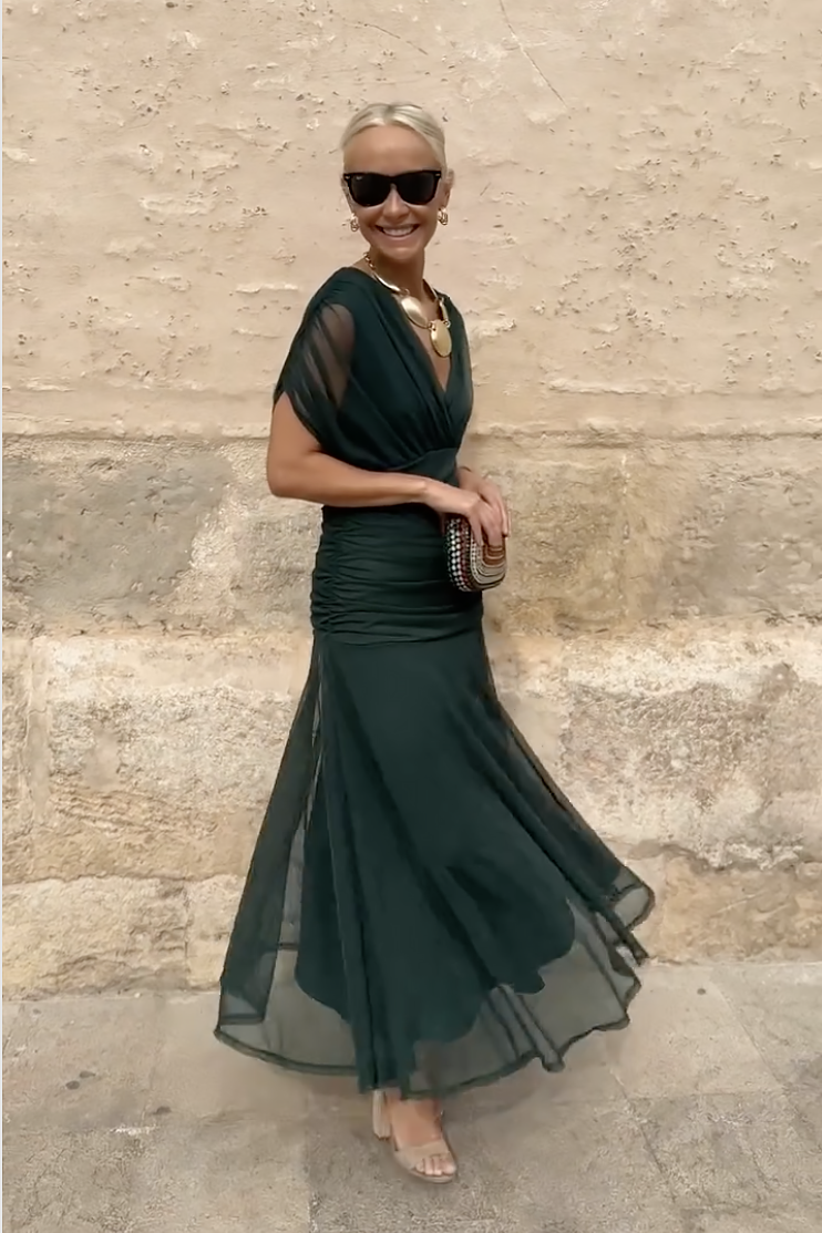 MOREAU LYON | ROBE MAXI FLUIDE POUR FEMME