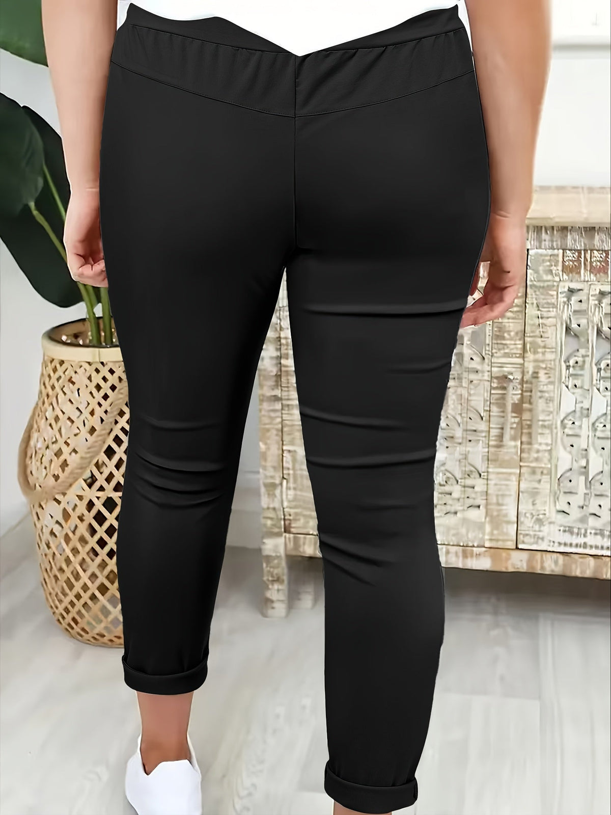 MOREAU LYON | PANTALONS MODERNES À CORDON DE SERRAGE POUR FEMMES
