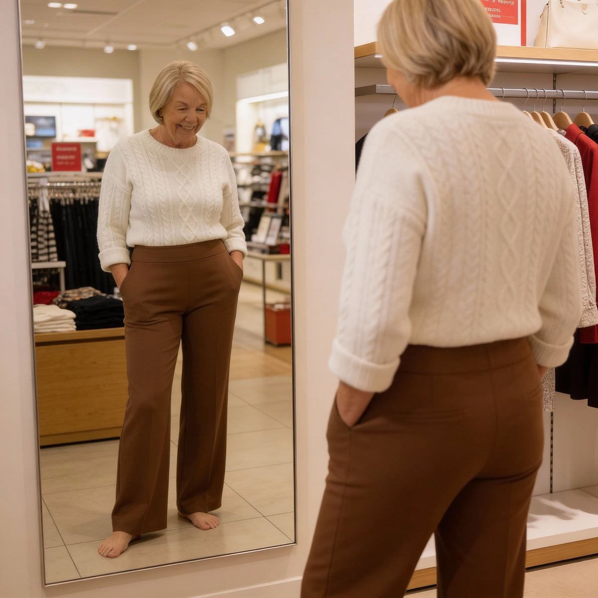 MOREAU LYON | CHIC PANTALONS ÉLASTIQUES POUR FEMMES
