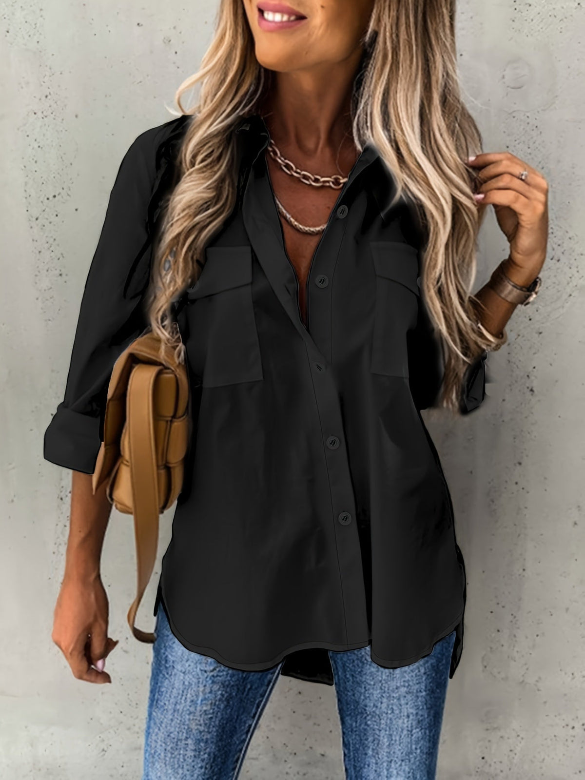 MOREAU LYON | CHEMISE CHIC À MANCHES LONGUES POUR FEMMES