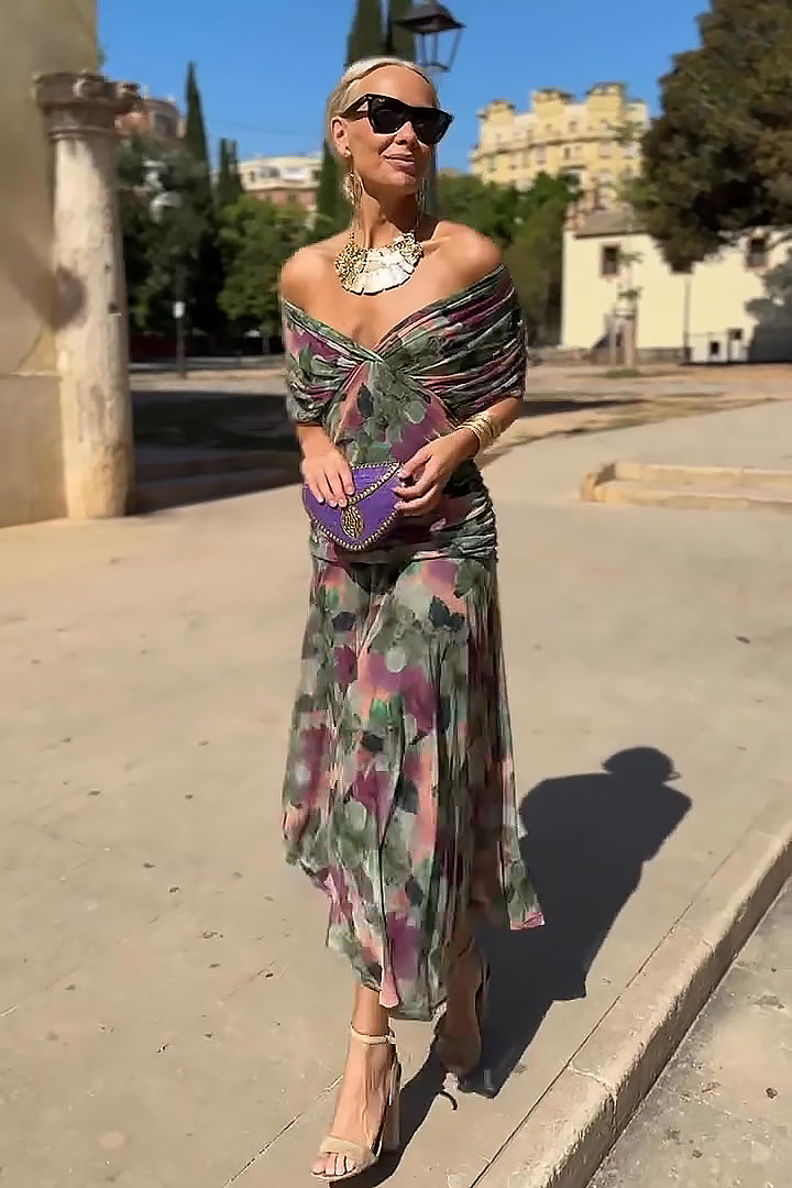 MOREAU LYON | ROBE MAXI FLUIDE POUR FEMME