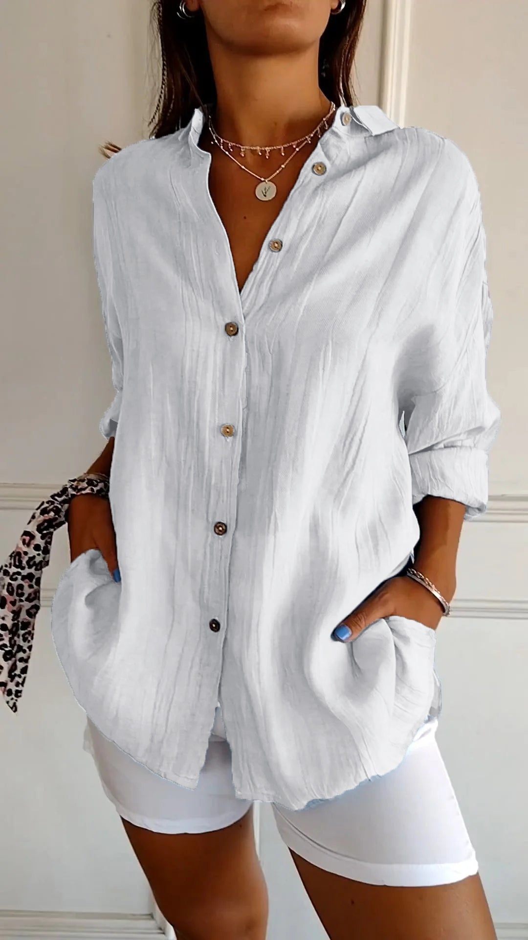 Kia - Blouse Oversized Élégante