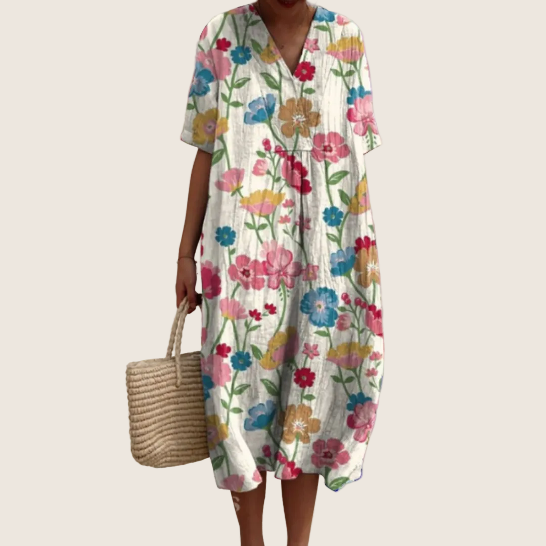 MOREAU LYON | ROBE D’ÉTÉ FLORALE POUR FEMMES