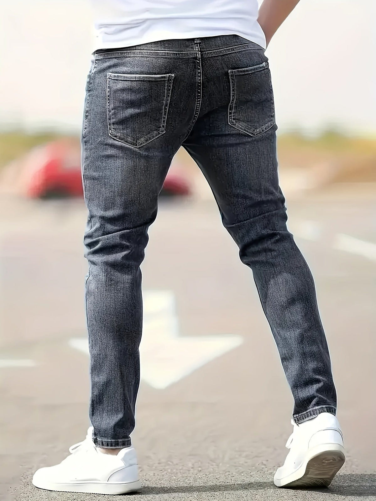 Alex - Jeans Slim Déchirés Tendance