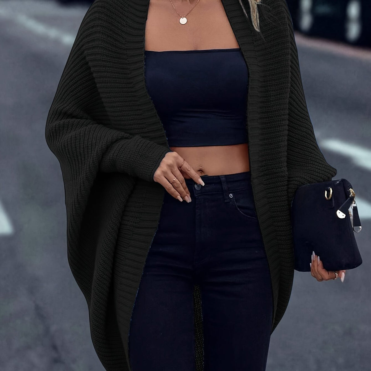 MOREAU LYON | GILET EN TRICOT SURDIMENSIONNÉE POUR FEMMES
