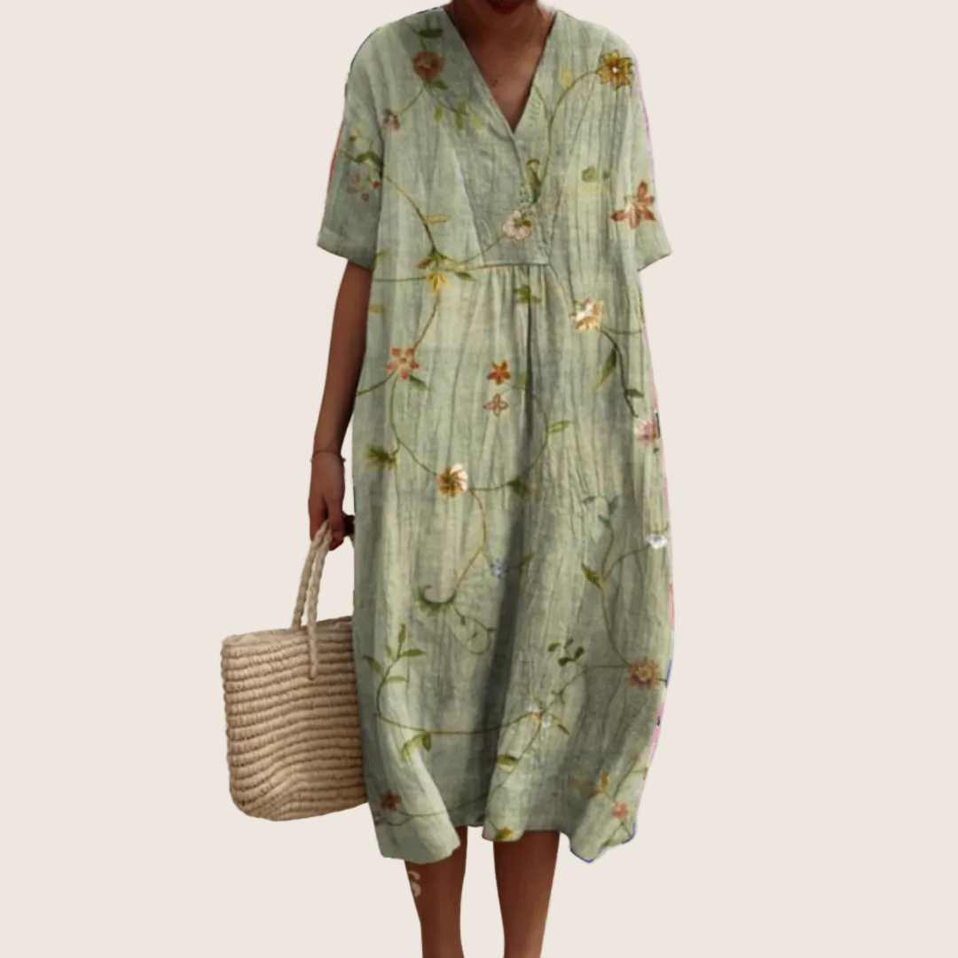 MOREAU LYON | ROBE D’ÉTÉ FLORALE POUR FEMMES