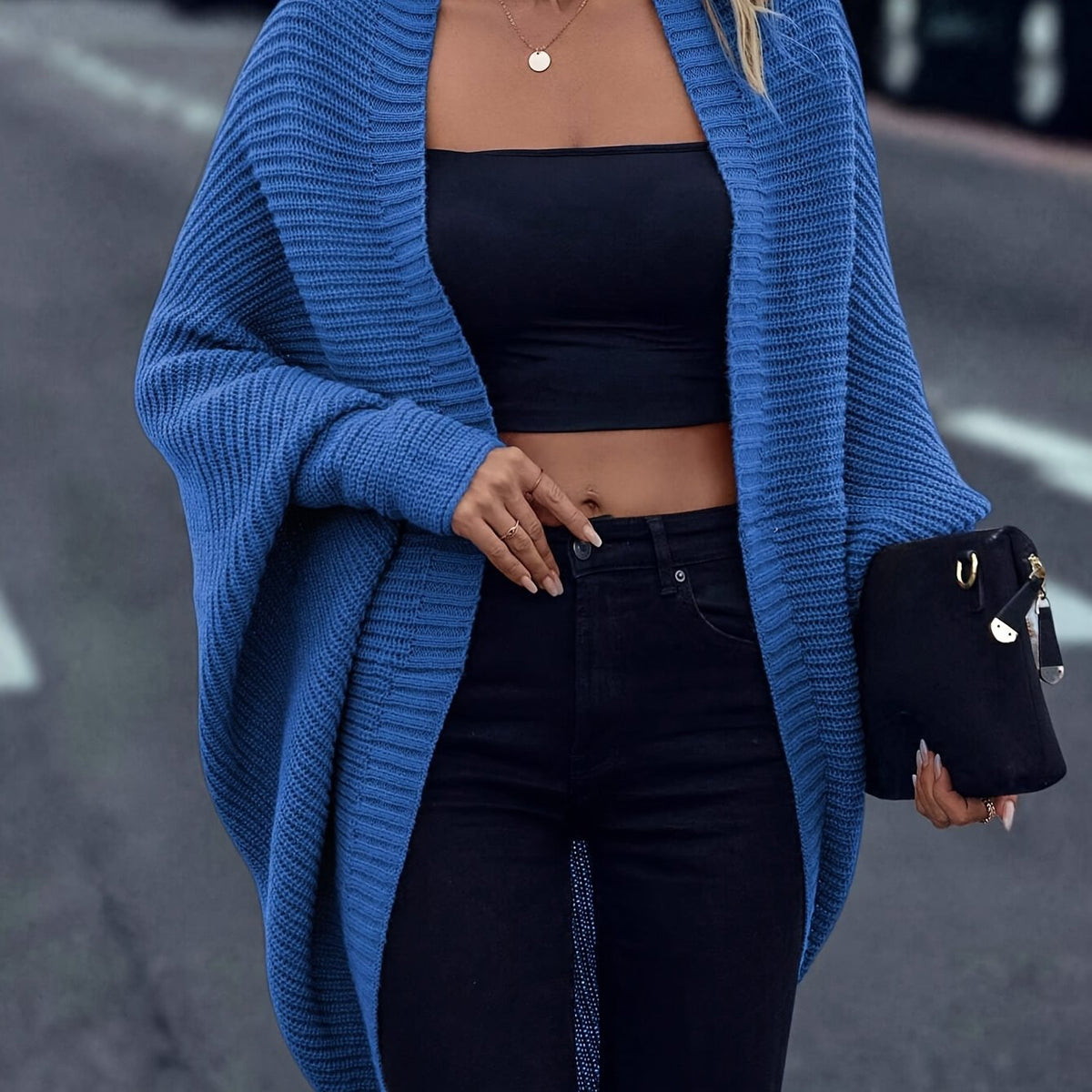MOREAU LYON | GILET EN TRICOT SURDIMENSIONNÉE POUR FEMMES