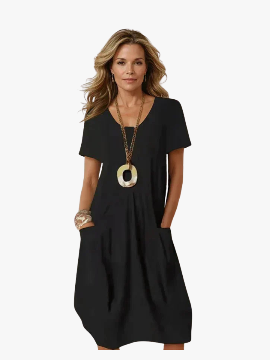 MOREAU LYON | ROBE MIDI FLUIDE POUR FEMMES