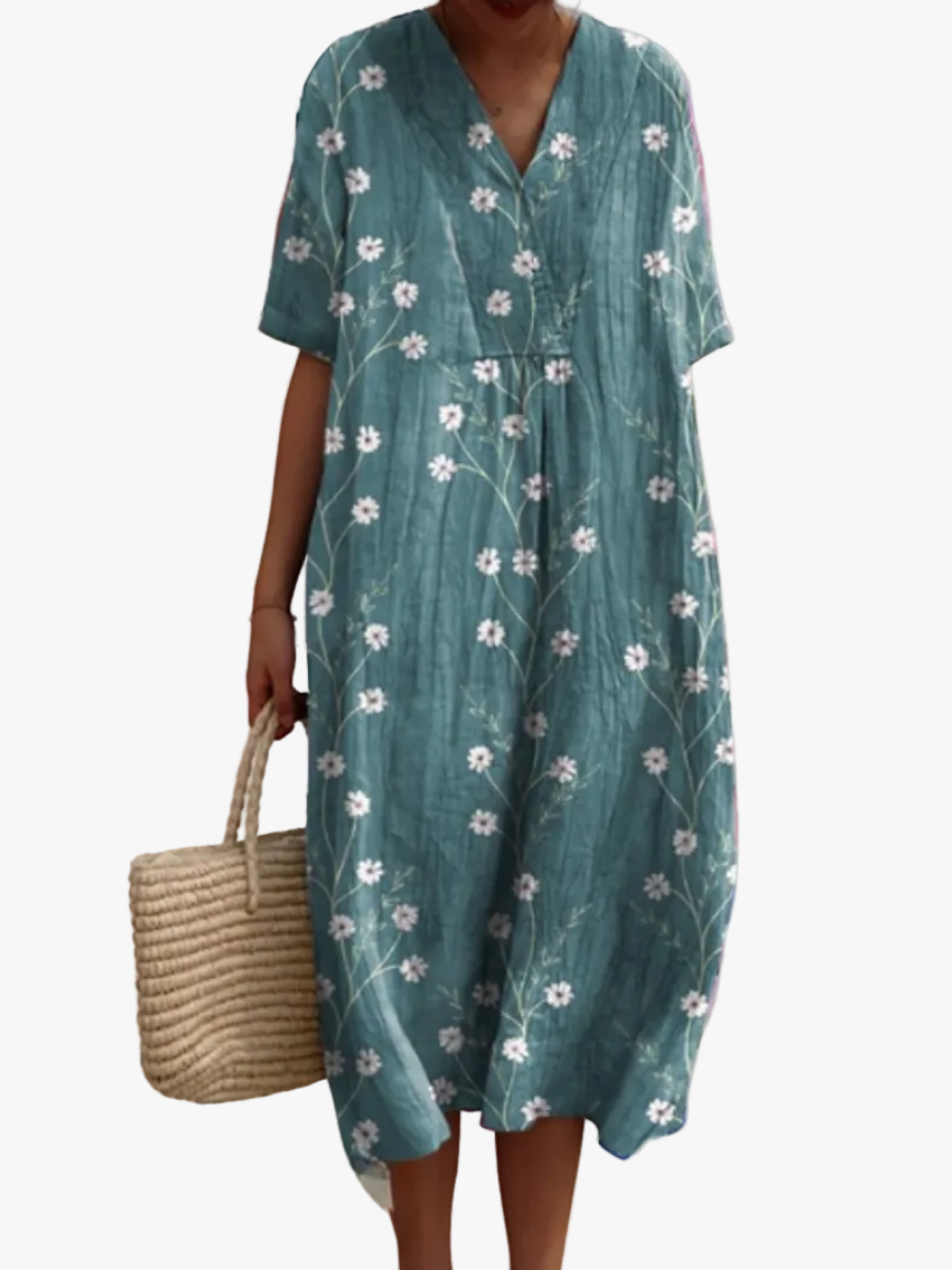 MOREAU LYON | ROBE D’ÉTÉ FLORALE POUR FEMMES