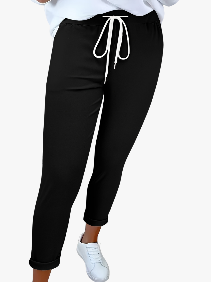 MOREAU LYON | PANTALONS MODERNES À CORDON DE SERRAGE POUR FEMMES