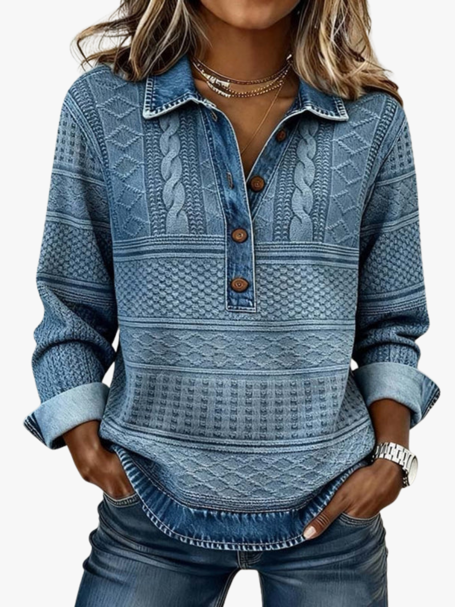 MOREAU LYON | BLOUSE IMPRIMÉE ANCIEN POUR FEMMES