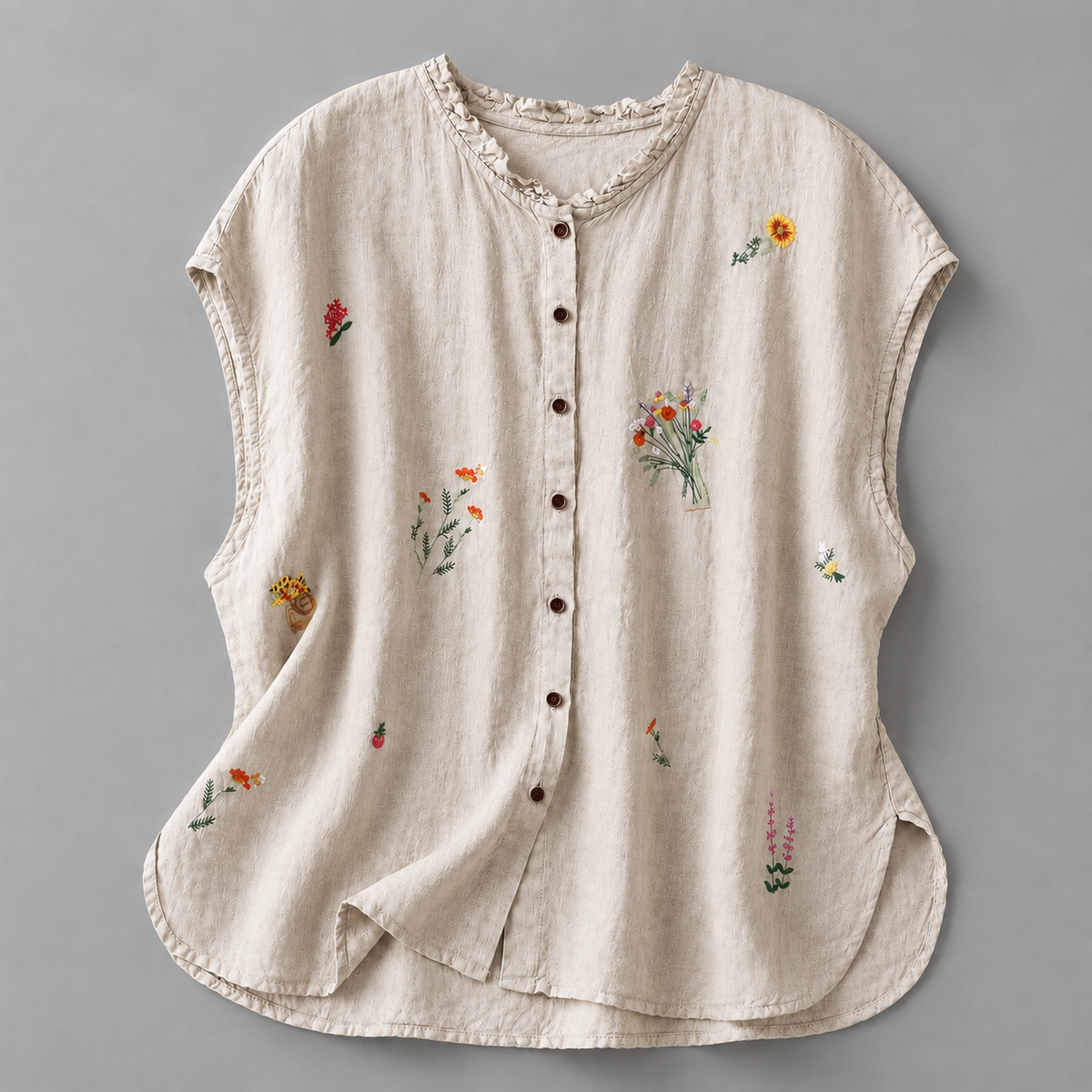 MOREAU LYON | BLUSE BRODÉE CHIC POUR FEMMES
