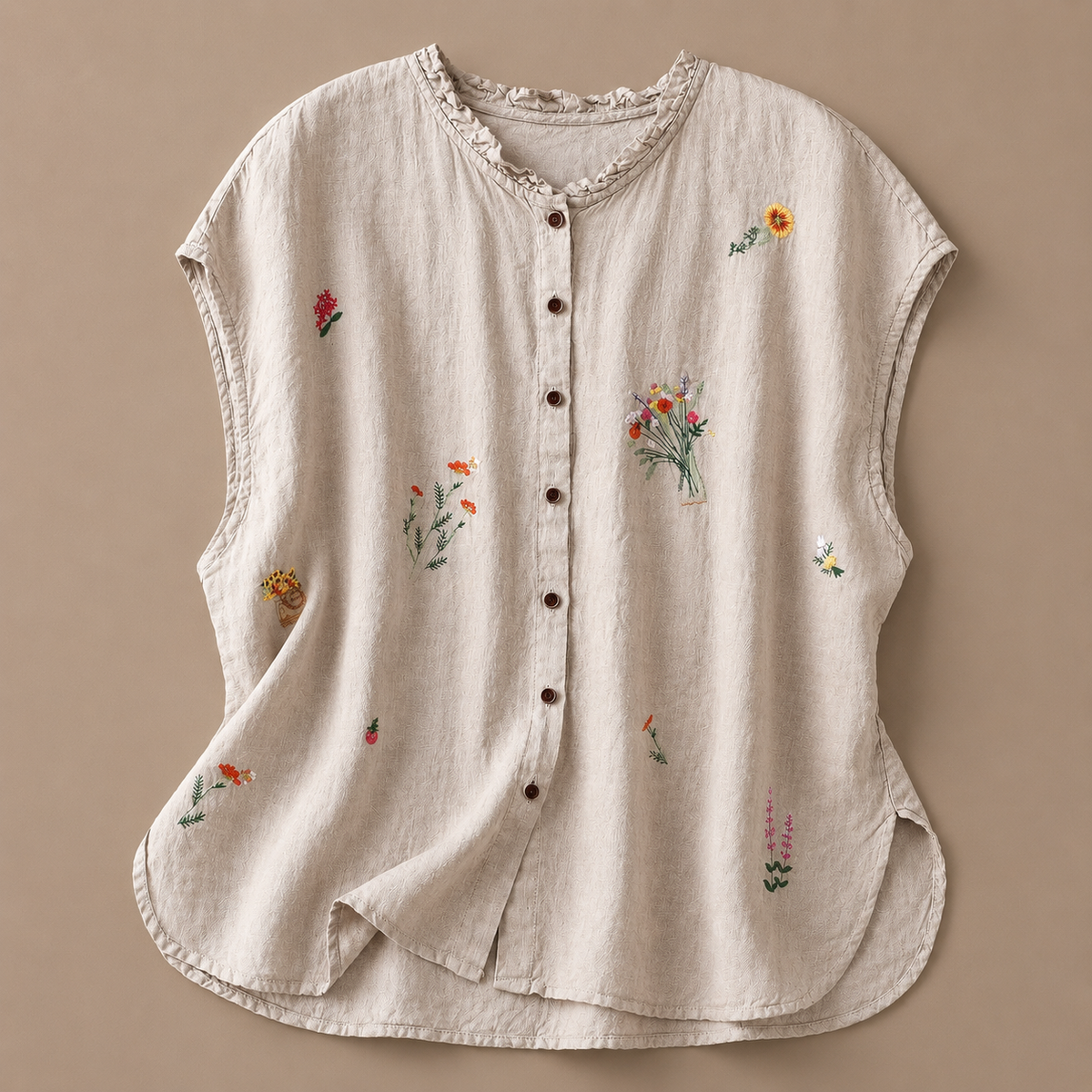 MOREAU LYON | BLUSE BRODÉE CHIC POUR FEMMES