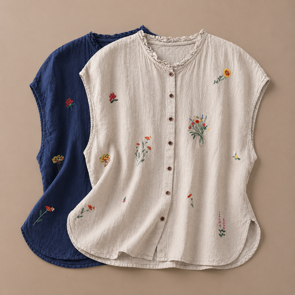 MOREAU LYON | BLUSE BRODÉE CHIC POUR FEMMES