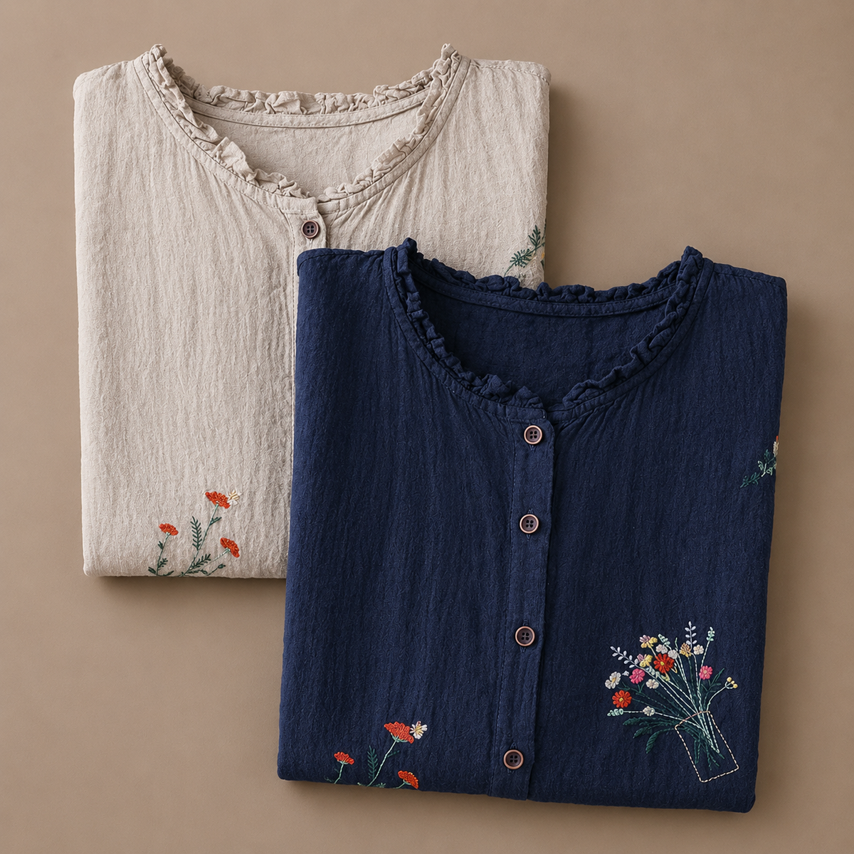MOREAU LYON | BLUSE BRODÉE CHIC POUR FEMMES