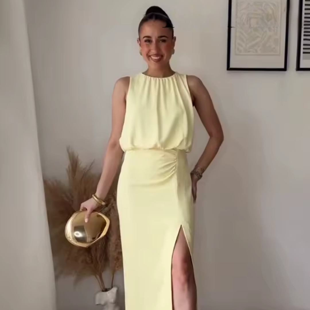 Maisonrivelle | Robe midi élégante Liene