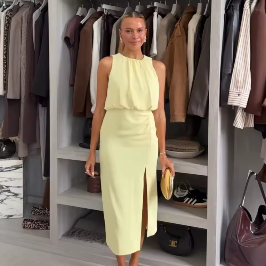 Maisonrivelle | Robe midi élégante Liene