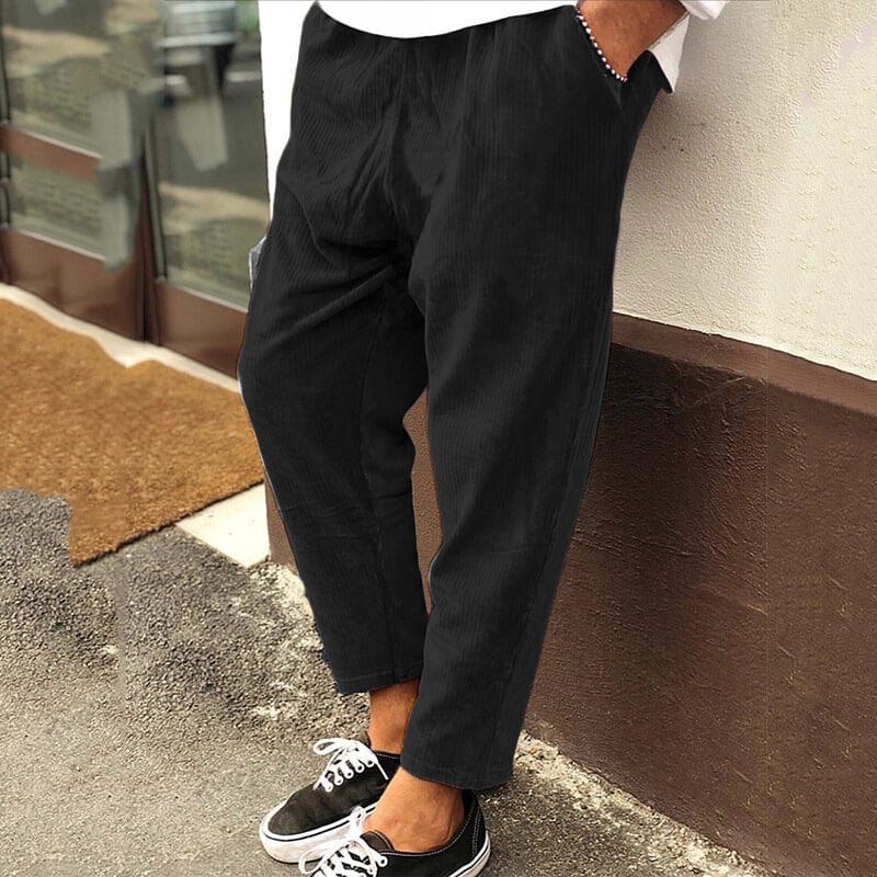 Max - Pantalons En Velours Élégants