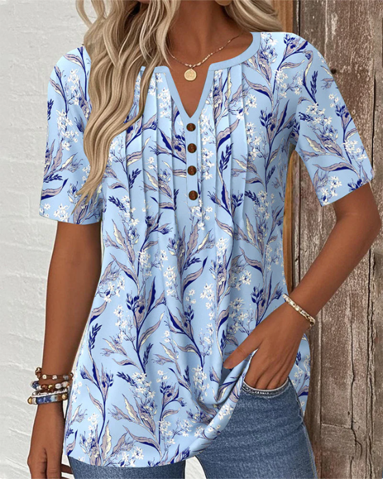 MOREAU LYON | BLOUSE IMPRIMÉE QUOTIDIEN POUR FEMME