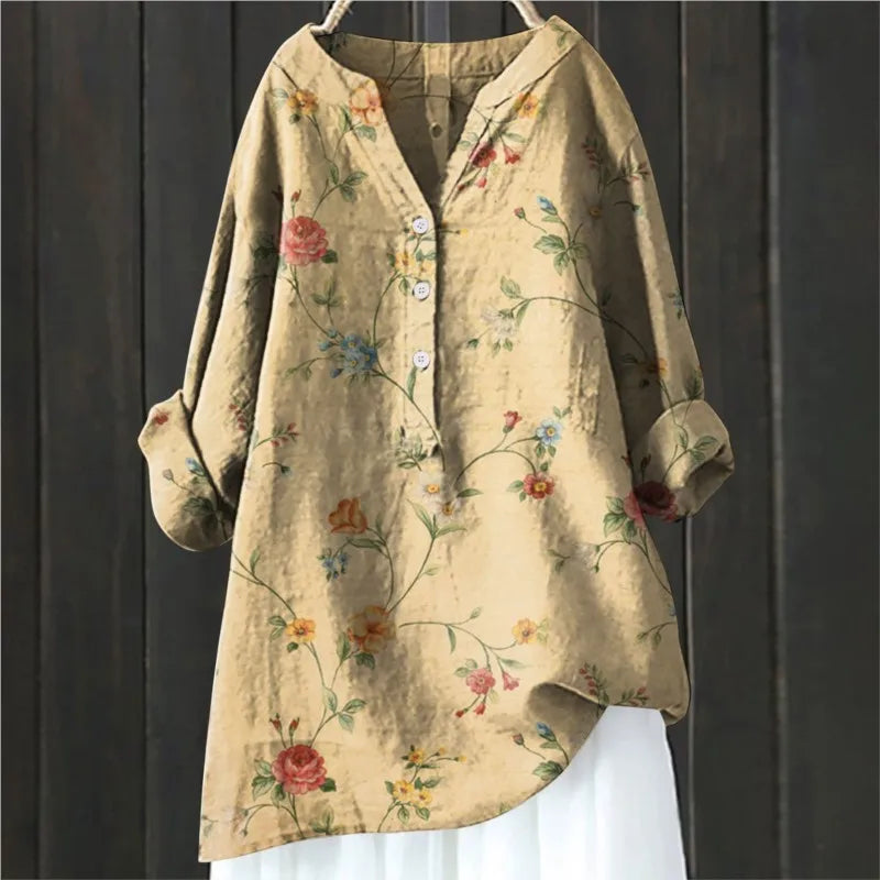 Daniela - Élégante Blouse Fleurie