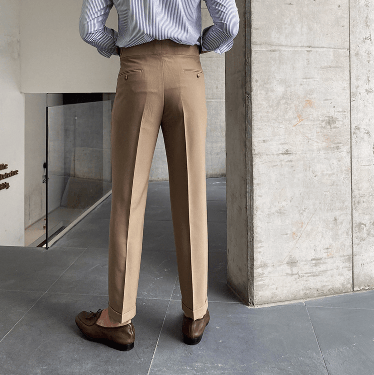 Edward - Pantalons Taille Haute Élégants