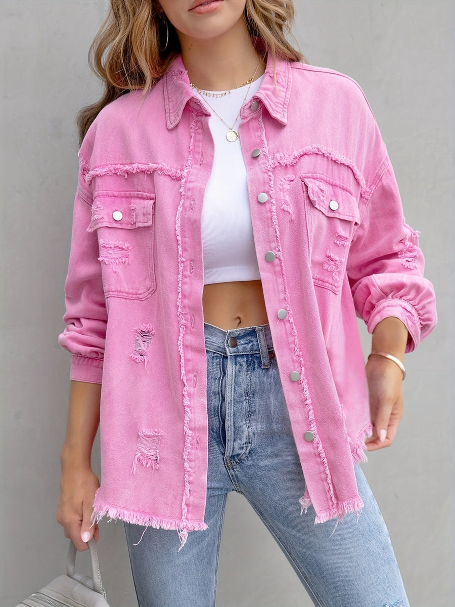 MOREAU LYON | GILET EN DENIM POUR FEMMES