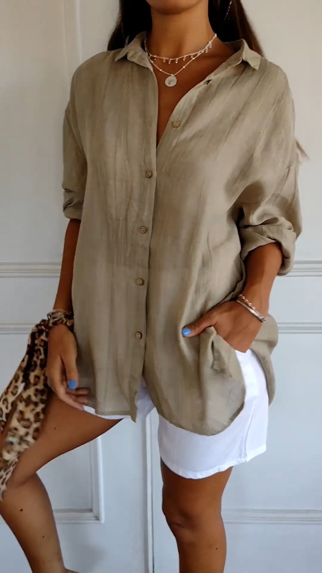 Kia - Blouse Oversized Élégante