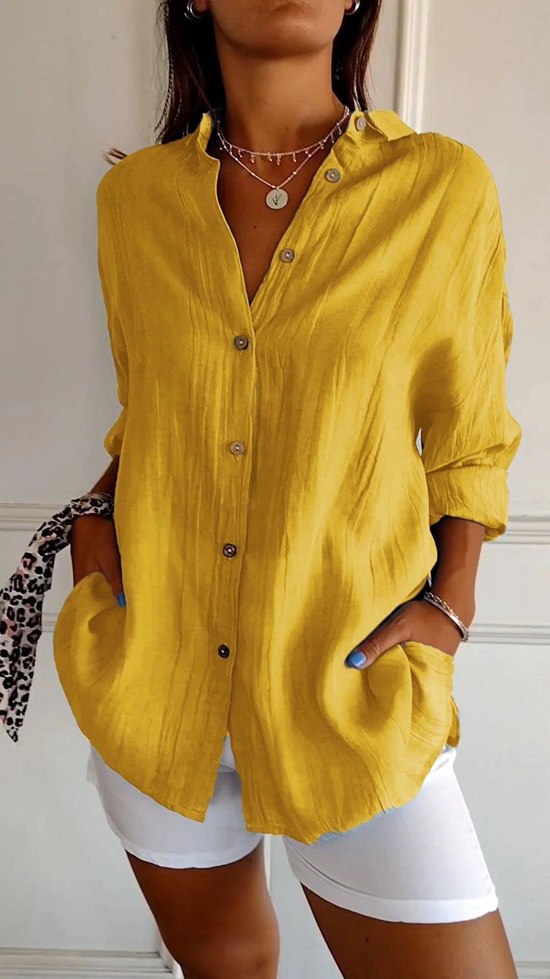 Kia - Blouse Oversized Élégante