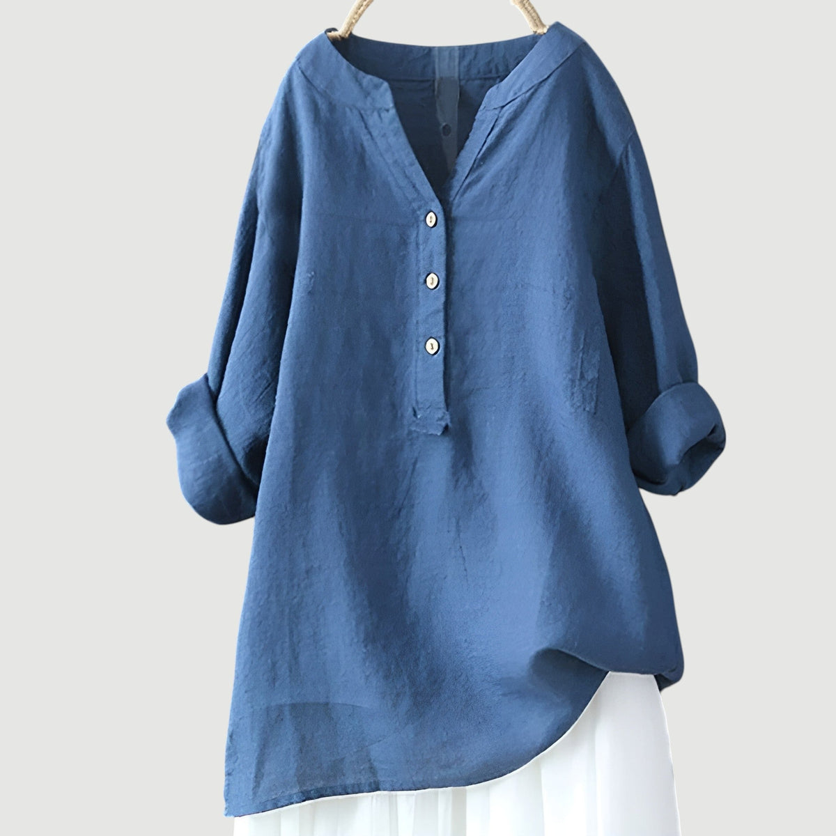 MOREAU LYON | BLOUSE EN MÉLANGE DE LIN POUR FEMMES