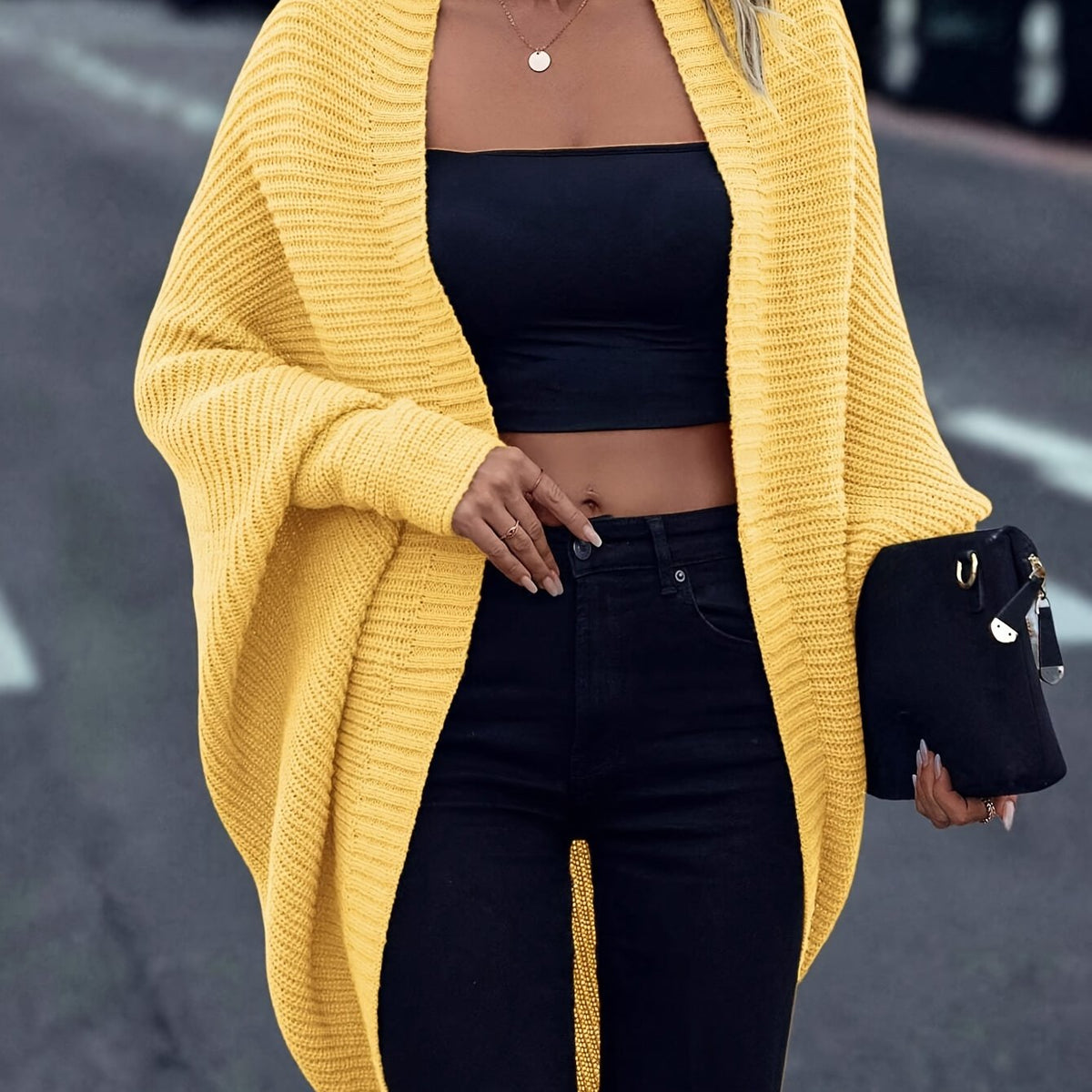 MOREAU LYON | GILET EN TRICOT SURDIMENSIONNÉE POUR FEMMES