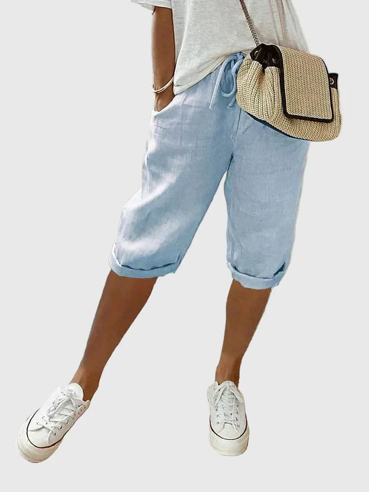 MOREAU LYON | SHORT EN COTON DE TOUS LES JOURS POUR FEMME