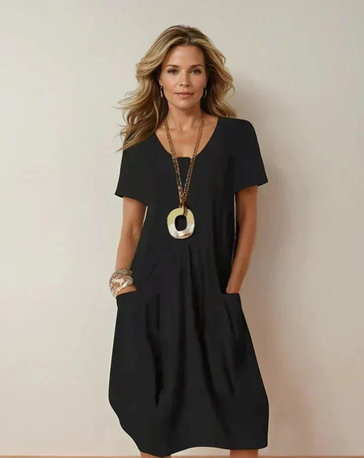 MOREAU LYON | ROBE MIDI FLUIDE POUR FEMMES