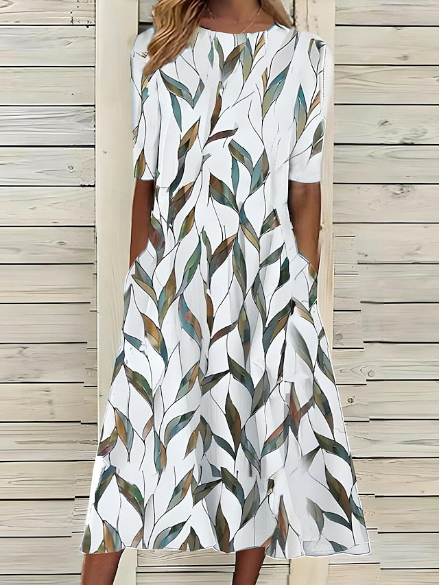 Maisonrivelle | Robe d'été Midi à imprimé floral Sela