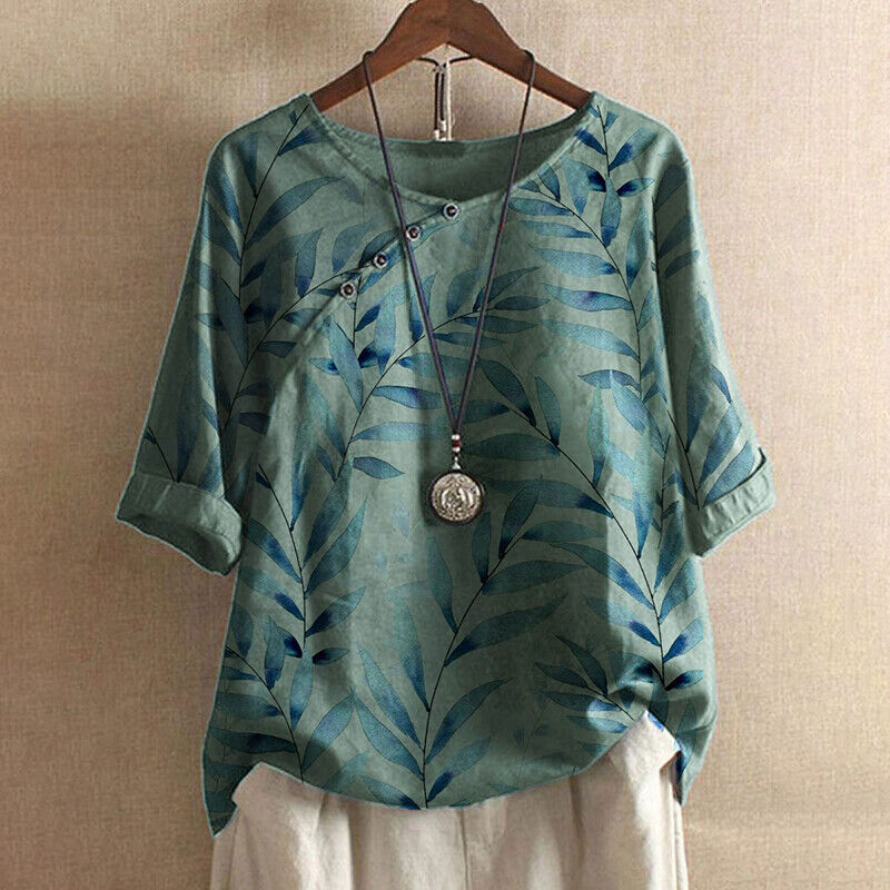 Claudine - Élégante Blouse Printanière