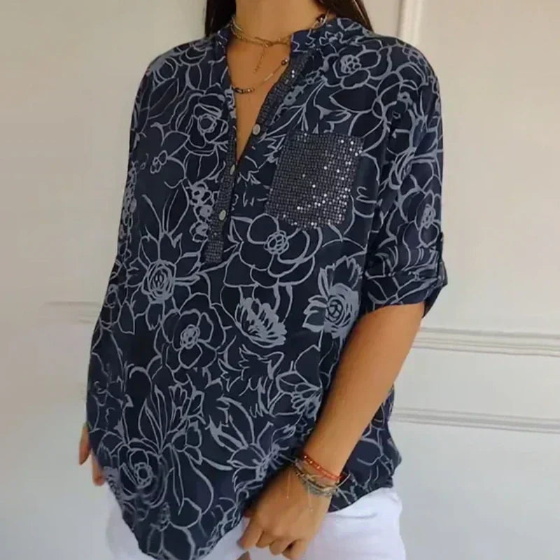 Lotte - Blouse à Imprimé Floral