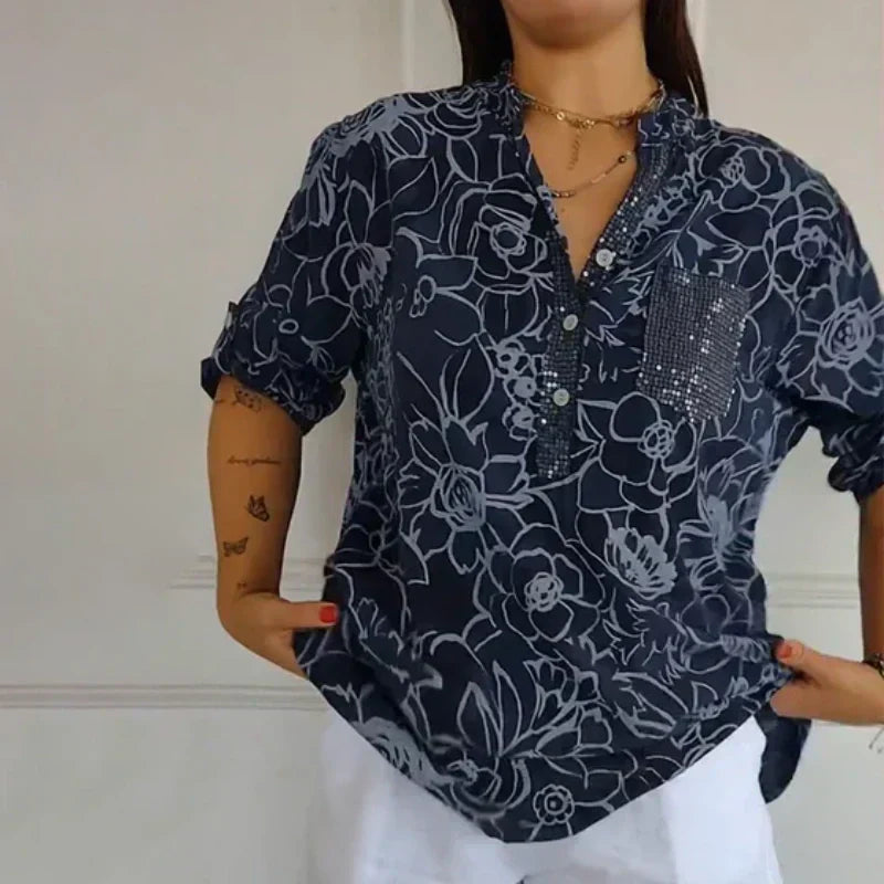 Lotte - Blouse à Imprimé Floral