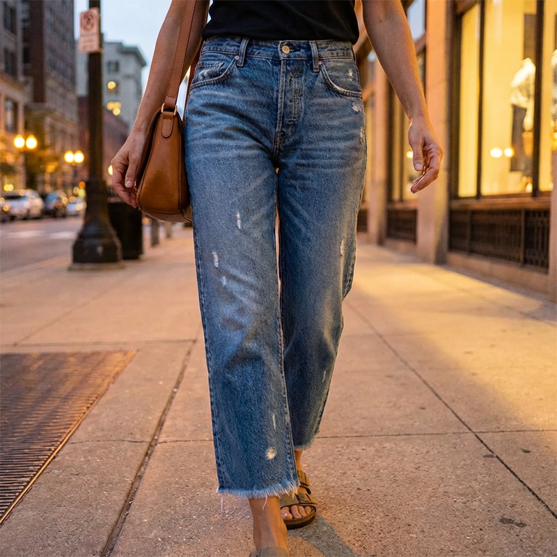 MOREAU LYON | JEAN CLASSIQUE POUR FEMME