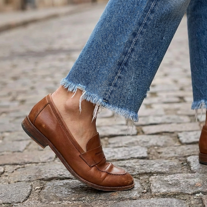 MOREAU LYON | JEANS À JAMBES DROITES POUR FEMMES