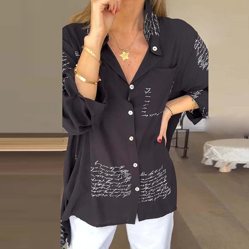 Monique - Blouse Élégante Printanière